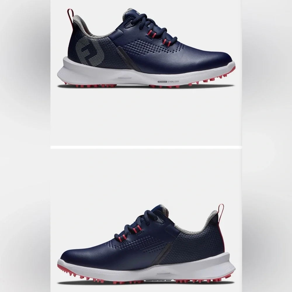 FootJoy Women’s Fuel Golf Shoes-Navy/Hot Pink- Size 7 NIB⛳️ - Picture 8 of 11